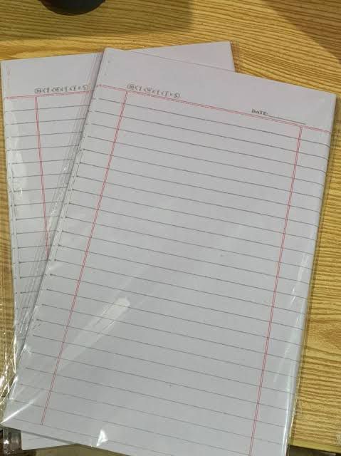 Pack of 24 Urdu Line Sheets | Assignment Sheets | Urdu Register ...