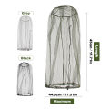 1Pc Ultra Large & Long Extra Fine Holes Mesh Soft Durable Fly Screen Premium Mosquito Insect Head Net Face Protector Camping Cap.