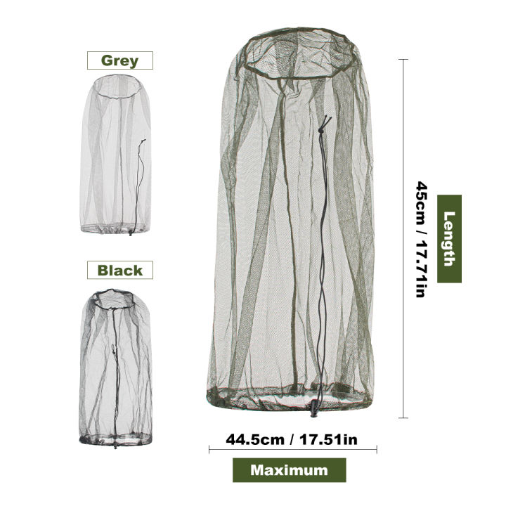 1Pc%20Ultra%20Large%20&%20Long%20Extra%20Fine%20Holes%20Mesh%20Soft%20Durable%20Fly%20Screen%20Premium%20Mosquito%20Insect%20Head%20Net%20Face%20Protector%20Camping%20Cap%20-%20Image%202