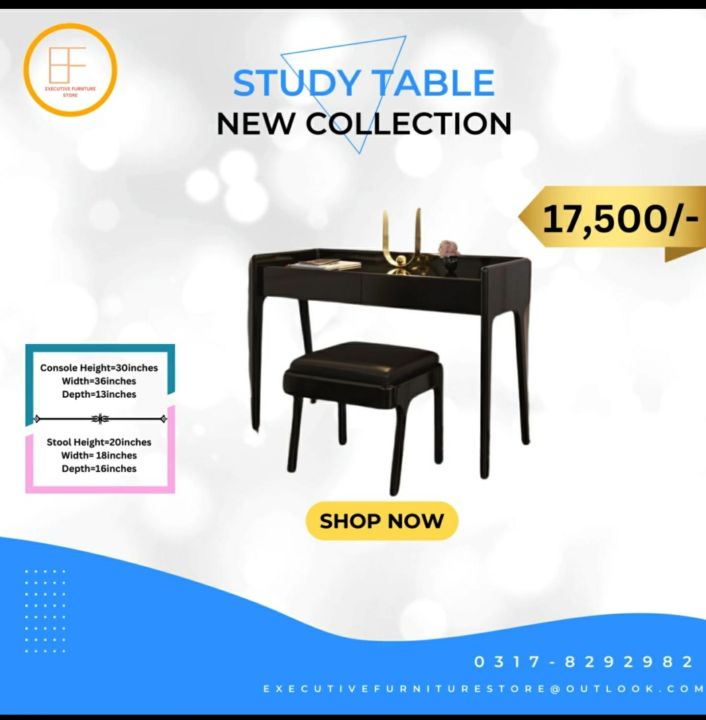 Study table with chair