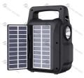 KTS Wireless Portable Speaker With Double Solar Plate , FM Radio & Torch Light 3 Inch KTS-1767. 