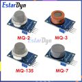 Estardyn MQ-2 MQ-3 MQ-7 MQ-135 Detection Smoke Methane Liquefied Gas Sensor Module for Starter DIY Kit. 