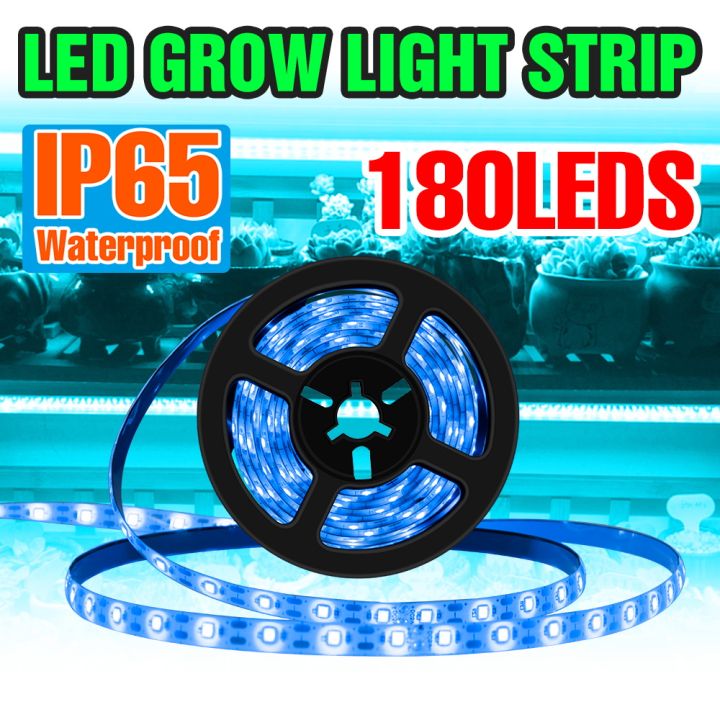 LED Plant Light Strip Full Spectrum USB Indoor Grow Lights 5V ...