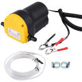 Car Engine Oil Pump 12V Electric Diesel Fluid Sump Extractor Scavenge Fuel Transfer Pump with Tubes for Boat Motorbike. 