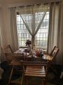 Dining Table With Chairs ( Convertable To Study Table And PC Table ). 