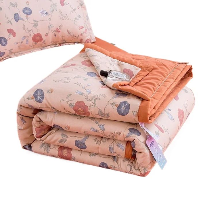 Skin-friendly%20Summer%20Cool%20Quilt%20Set%20or%201%20Pcs%20Quilts%20Comfortable%20Breathable%20Air%20Condition%20Comforter%20Lightweight%20Summer%20Quilt%20-%20Image%204