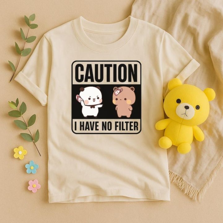 Caution%20I%20Have%20No%20Filter%20T-Shirt%20Bubu%20Dudu%20Bear%20Sarcastic%20Humor%20Shirt%20Funny%20Couples%20Casual%20Tshirt%20Men%20Women%20Daily%20Life%20Cotton%20T%20-%20Image%202
