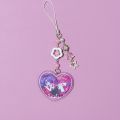 Game Need Girl Overdose KAngel Amechan Beaded Phone Chain Acrylic Heart Keychains Backpack Keyrings Cosplay Props Xmas . 