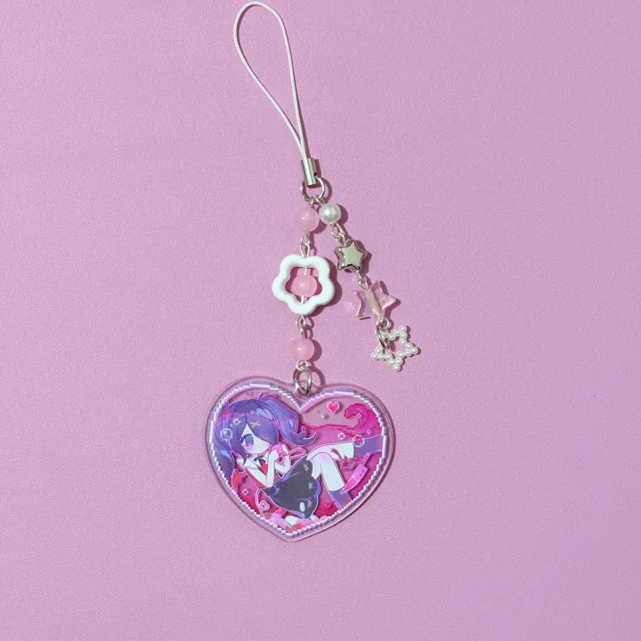 Game%20Need%20Girl%20Overdose%20KAngel%20Amechan%20Beaded%20Phone%20Chain%20Acrylic%20Heart%20Keychains%20Backpack%20Keyrings%20Cosplay%20Props%20Xmas%20%20-%20Image%205