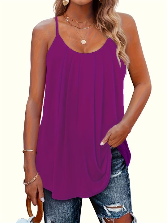 Plus%20Size%20Women's%20Casual%20Sleeveless%20Loose%20Fit%20Tank%20Top%20Soft%20Lightweight%20Summer%20Camisole%20-%20Image%205
