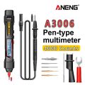 ANENG A3006 Digital Multimeter Pen Type 4000 Counts AC/DC Voltage Meter Tip Test Zero Fire Line High Precision Electric Tools. 