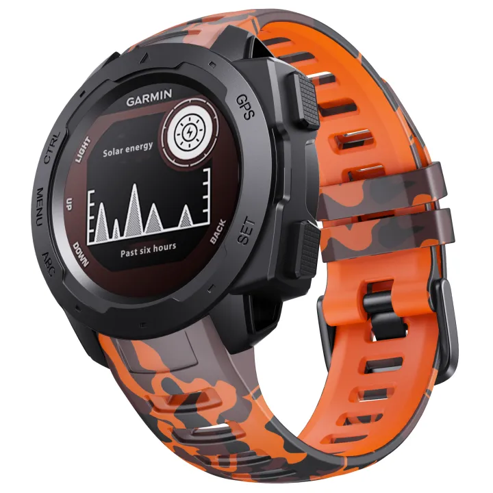 22mm%20Silicone%20Camo%20Watch%20Strap%20For%20%20Instinct%202%20Watchband%20Replacement%20Wristband%20For%20Instinct%201/Esports/Solar%20Band%20Bracelet%20-%20Image%203