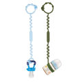 Pack De 2 Correas De Silicona Para Juguetes Y Biberones Sujeta Biberón Anti-caída Para Carrito Y Silla Alta Montessori. 