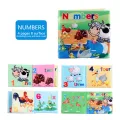 Baby Cloth Books Enlightenment Early Educational Toys Kids Fruits Animal Numbers Food Cognitive Book for Toddlers 12-72 Month. 