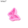 3D flower butterfly scented candle silicone mold drop glue decorative epoxy resin mold DIY butterfly chocolate silicon cake mold.