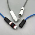 1Pc RJ45 Docking Connector Ethernet Network Straight-through Waterproof IP67 Header Outdoor Broadband Network Cable Extender. 