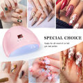 LULAA Portable Nail Lamp Professional Fast Curing Nail Dryer  UV LED Nail Light for Acrylic nails Gel polish Travel Home. 