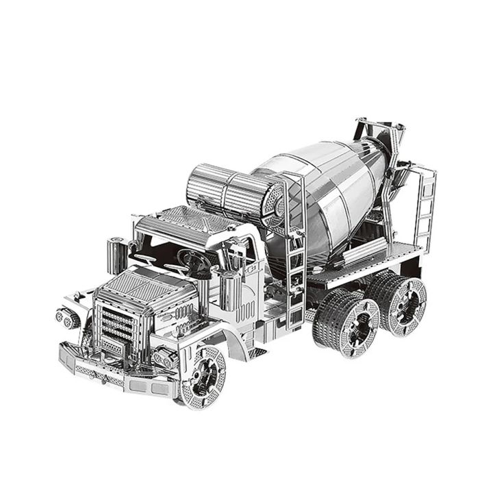 3D%20Metal%20Puzzle%20Mixer%20Truck%20Engineering%20Vehicle%20DIY%20Handmade%20Assembly%20Model%20Jigsaw%20Puzzle%20Toys%20For%20Adult%20Kids%20-%20Image%205