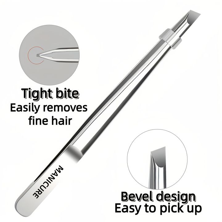 Stainless%20Steel%20Tweezers%20Tool%20Suitable%20for%20Eyebrow%20Eyelash%20Application%20Beard%20&%20Mustache%20Trimming%20False%20Eyebrow%20Applicator%20%20-%20Image%203