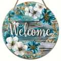 welcome sign size 5×5 inches. 