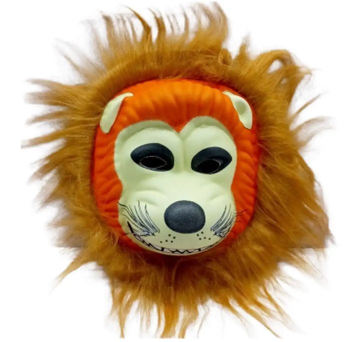 Kids Lion Mask On Elastic Animal Costume Accessory main image 0