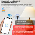 Sixwgh Smart Ewelink Bluetooth Socket 2.4G With Remote Control & Timer Supports 10A Ideal For Smart Home Use. 