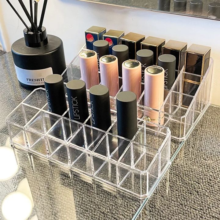 Makeup%20Organizer%20Clear%20Lipstick%20Storage%20Box%2012/18/36%20Grid%20Lipstick%20Nail%20Polish%20Display%20Stand%20Holder%20Lipstick%20Case%20Shelf%20Storage%20-%20Image%204