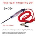 Digital Display Car Repair Test Electrotherapy Voltage Detector Inspection Light Car Circuit Testing Lamp. 