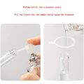 30pcs+4 accessories 2/3/5/10ML glass spray bottle-contains 30 spray bottles, 1 funnel, 1 dispensing artifact, 1 straw, 1 syringe.