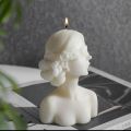 ( Pack of 2) 3D Blindfolded Girl Scented candles for Birthday party , bridal shower , Baby shower. 