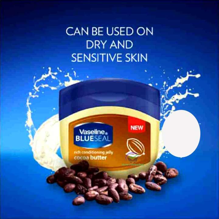 Vaseline Blueseal Cocoa Butter petroleum Jelly - 50ml
