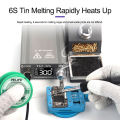 Relfie GVM T12-XS Soldering Station Quick Heating Electronic Welding Iron T12 Soldering Iron Equipment Repair Tools. 