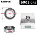 Bicycle hub NBK bearing Palin 16257 or 6902 or 6804 or 6903 2RS Sealed Bearing Repair Parts For TANKE TH-390 Bicycle Accessories. 