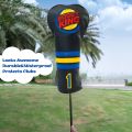 Golf Head Covers for Driver, Bogey King Premium Golf Club Head Covers with Soft Lining ,Great Golf Accessories for DAD.