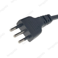 Italy Power Cable Italian 3 Pin Plug to IEC C13 AC Power Extension Cord 1.5m 5ft IMQ Power Cord Rated 10A 250V. 