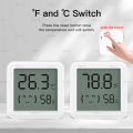Mini Zigbee 3.0 Temperature Humidity Sensor LCD Screen App Remote Control Thermometer via Tuya Smart Life for Smart Home.