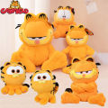 Original GARFIELD FAMILY Kawaii Soft Plush Toys Cute Cartoon Garfield Cat Odie Stuffed Animals Peluche Dolls Birthdays  Kid. 