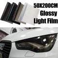 50x200cm Car Light Headlight Taillight Tint Vinyl Waterproof Protect Film Lamp Car Stickers for Car Wrap Car Sticker Accessories.