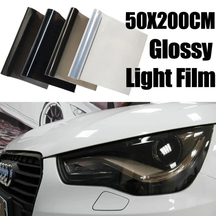 50x200cm Car Light Headlight Taillight Tint Vinyl Waterproof Protect Film Lamp Car Stickers for Car Wrap Car Sticker Accessories