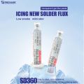 Mechanic SD360 Icing Solder Flux Paste No-clean Transparent Welding Paste Flux With Push Rod for PCB SMD BGA Soldering Tools.