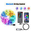 USB 1-30M LED Light Strip RGB 5050 Bluetooth APP Control Luces Led Color Change Lighting Music Sync for Party PC Living Room. 