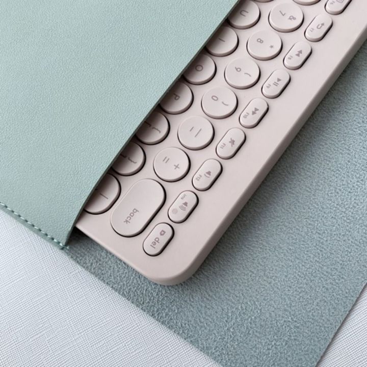 Storage%20Bag%20for%20%20K380%20PU%20Leather%20Wireless%20Keyboard%20Sleeve%20Portable%20Keypad%20Pouch%20Dustproof%20Anti-Shock%20Protective%20Case%20-%20Image%203