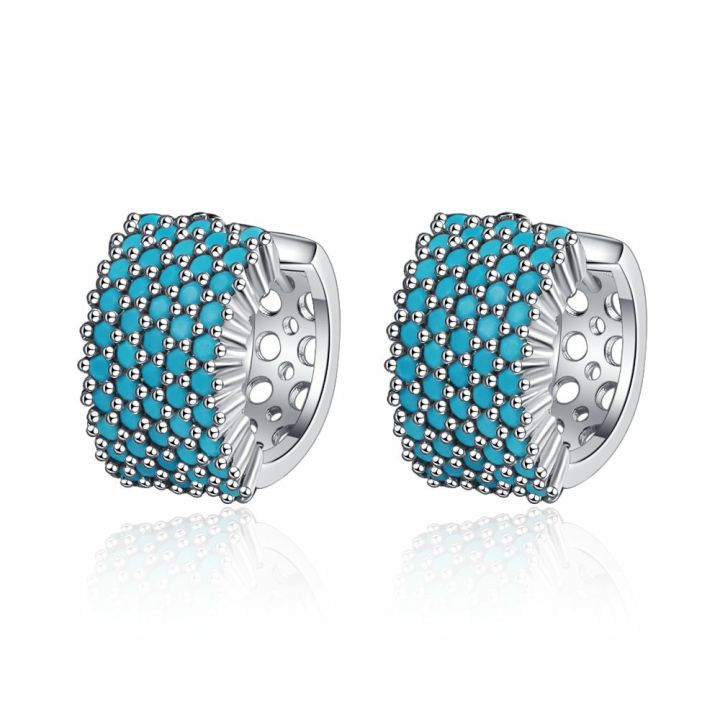 Luxury%20Simulated%20Blue%20Turquoise%20Round%20Hoop%20Earrings%20For%20Women%20Gold%20Silver%20Color%20Small%20Ear%20Buckle%20Wedding%20Jewelry%20Engagement%20Gift%20-%20Image%206