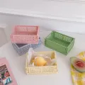 Mr.paper 6 Styles Plastic Stackable Foldable Stationary Holder Simple Cute Student Office Desktop Storage Stationery Organizer. 