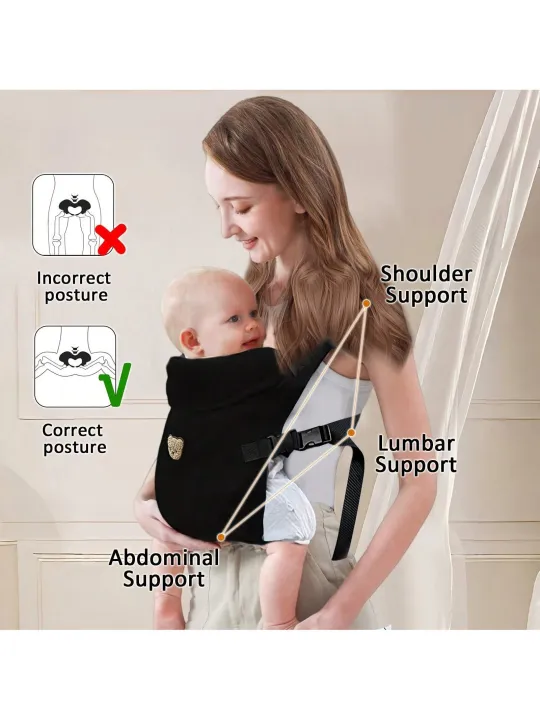 1-Piece%20Ergonomic%20Multifunctional%20Baby%20Carrier%20-%204-in-1%20Portable%20Baby%20Travel%20Gear,%20with%20Adjustable%20and%20Comfortable%20Front%20and%20Back%20Straps,%20the%20Perfect%20Baby%20Shower%20%20for%20Your%20Baby.%20-%20Image%204