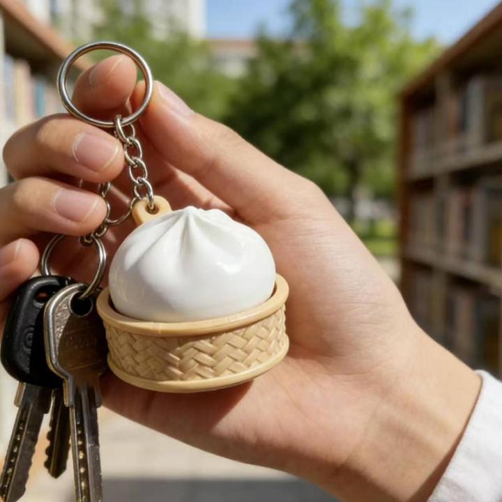 Cute%20Soft%20Mini%20Steamed%20Bun%20Keychain%20Slow%20Rebound%20Stress%20Relief%20Squeeze%20Decompression%20Clicker%20Toy%20-%20Image%203