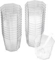 12/24pcs 180ml Ice Cream Dessert Cups Ice Bowl Containers Cream Disposable Fruit Clear Food Pudding. 
