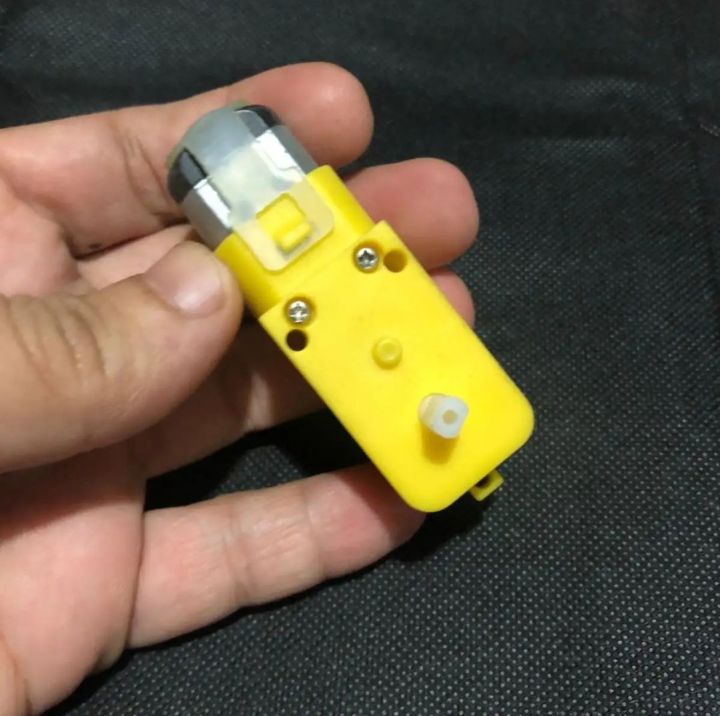 DC Yellow Gear Motor at Best Price, Dual shaft DC geared motor