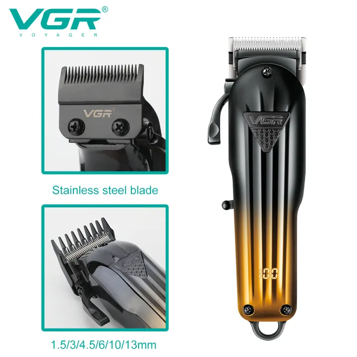 VGR%20Trimmer%20Professional%20Hair%20Cutting%20Machine%20Cordless%20Hair%20Clipper%203%20in%201%20Barber%20Beard%20Shaver%20Electric%20Trimmer%20for%20Men%20V-644%20-%20Image%202