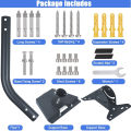 Gen 3 Mount Kit for Starlink, 360° Adjustable Wall /Roof Antenna Mounting Bracket for V3 V4 Starlink Standard Dish. 
